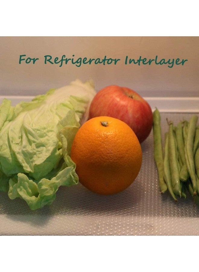 ChicAbode 3 Rolls Non-Slip Adhesive, Eva Cupboard Cabinet Pad Drawer Mat Fridge Liner Roll for Kitchen and Bedroom, Clear, 45X150 cm - Image 5